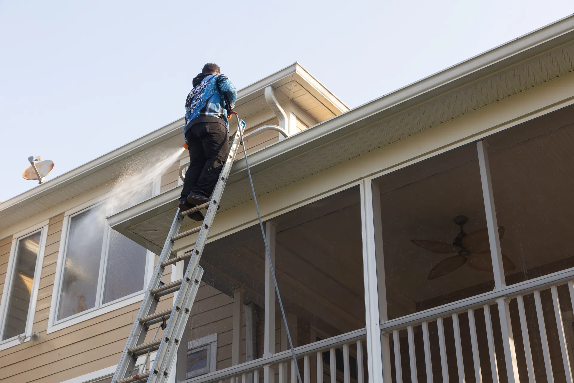 Does Your Sidewalk Always Look Worse After A Rainstorm?